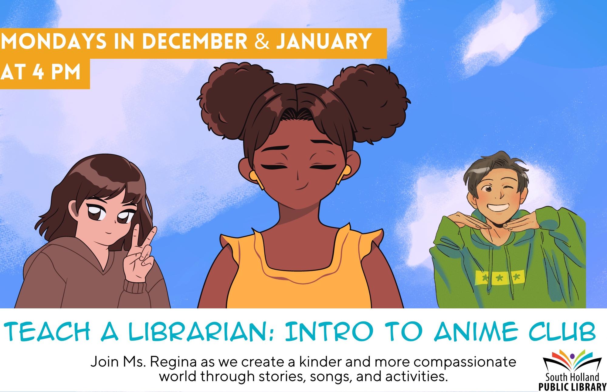 Teach a Librarian: Intro to Anime Club
