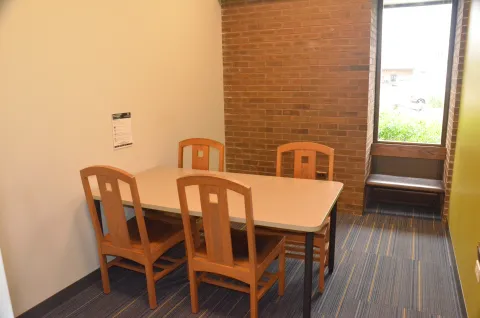 Study Room B at the South Holland Public Library