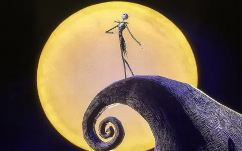 A maybe copyrighted image of jack skellington