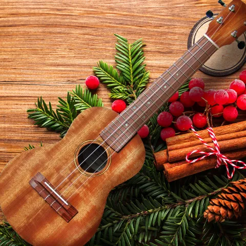 A Festive Holiday Ukulele