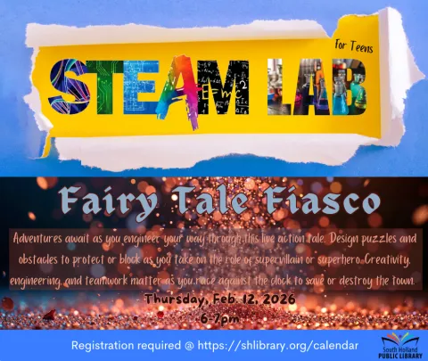 STEAM Lab informative flyer