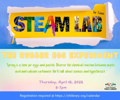 STEAM Lab informative flyer