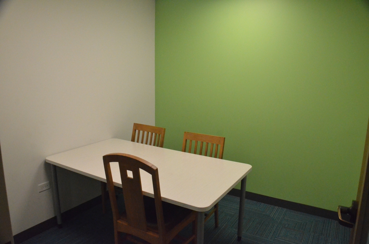 Study Room E at the South Holland Public Library