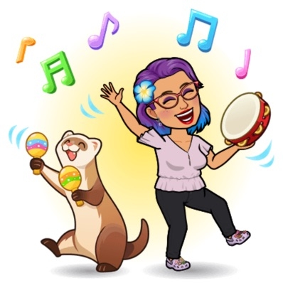 Miss Rosie Reads stories and sings songs.