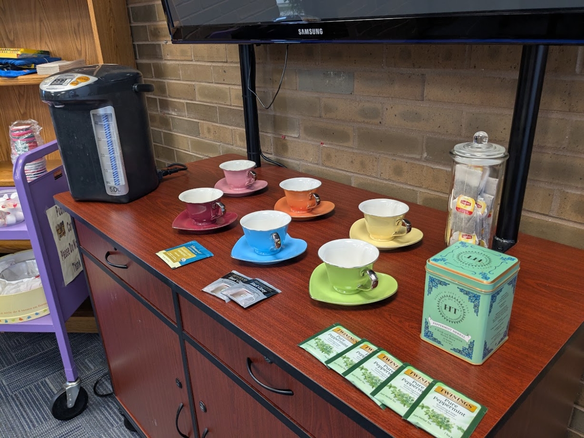 tea setup