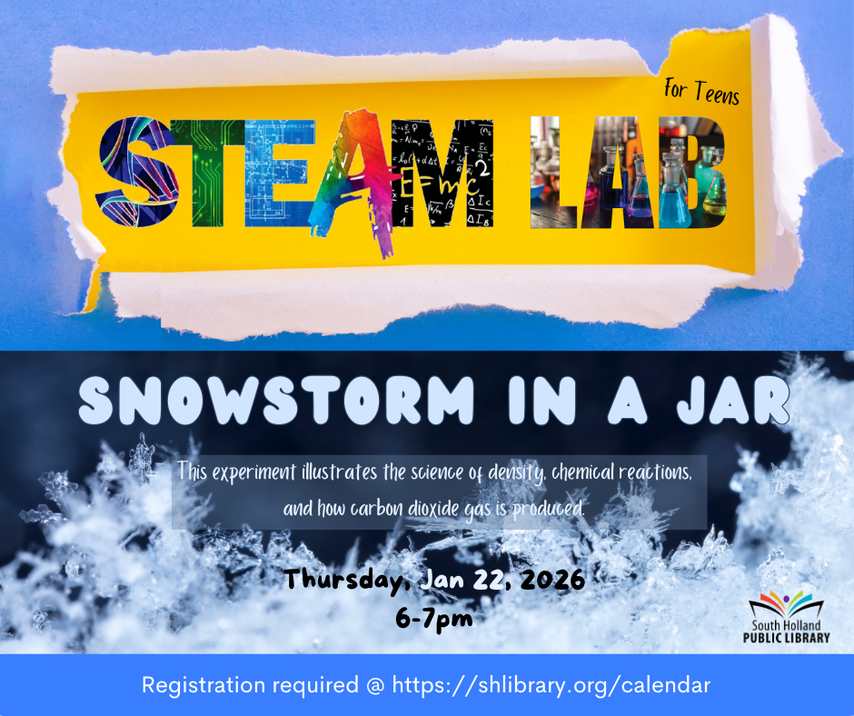 STEAM Lab informative flyer