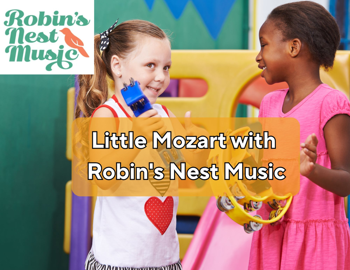 2 girls playing instruments